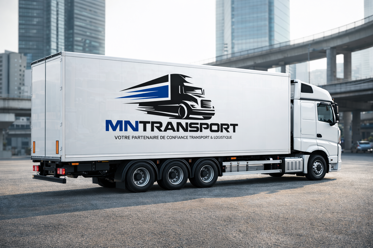 Camion poids lourd MN Transport pour transport de palettes et marchandises B2B